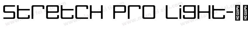 Stretch pro light字体转换